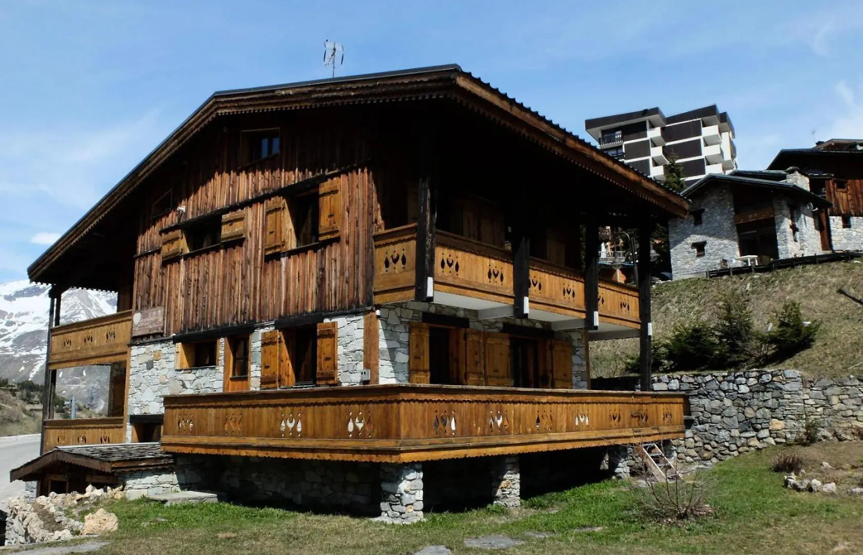 Chalet Neve - Studio Dans Chalet Savoyard-Proche Pistes-Balcon Mae-6814 Tignes Apartment
